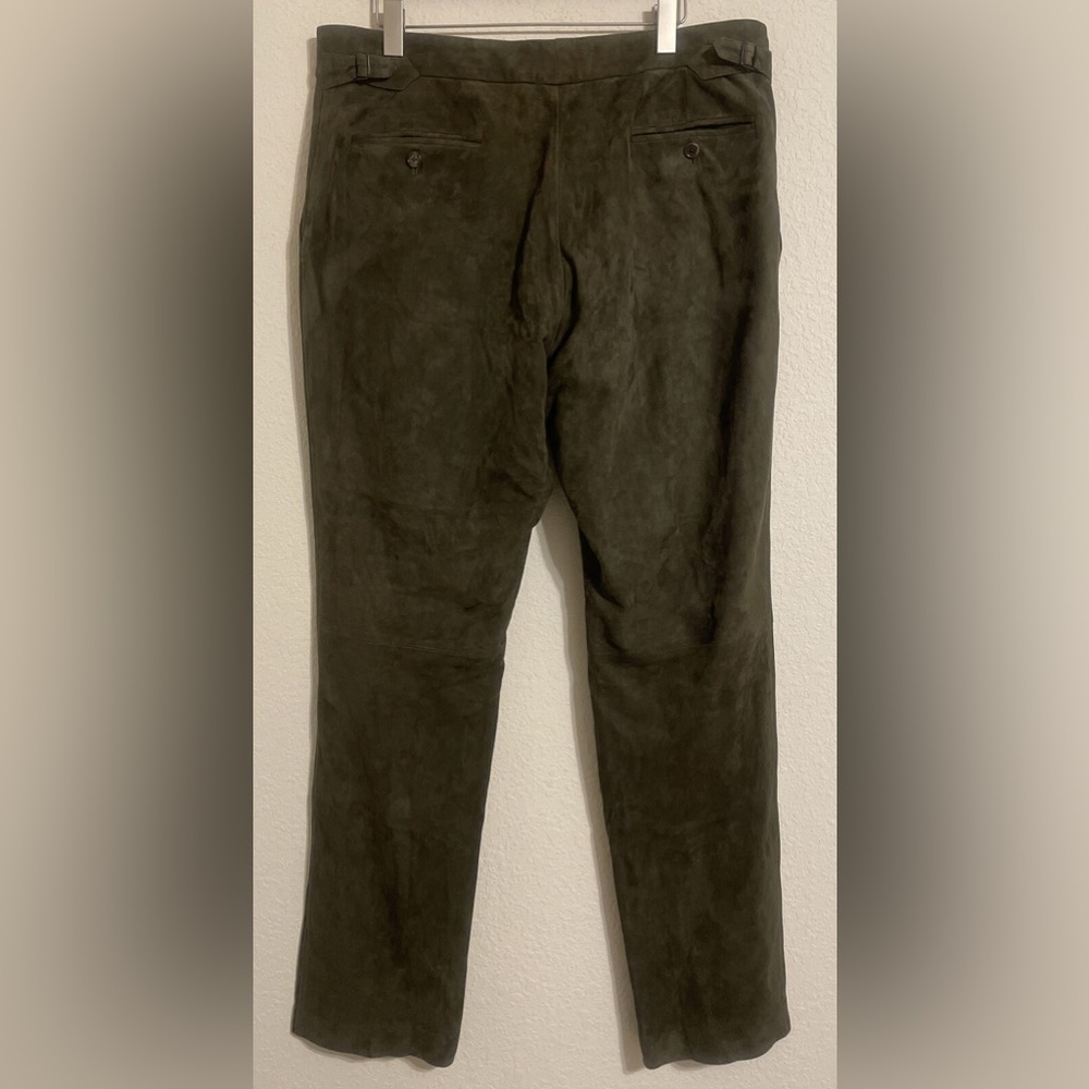 Ralph Lauren Purple Label Suede Pants